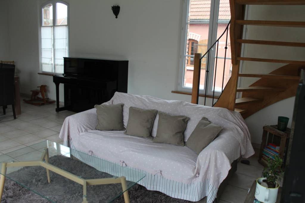 Jolie Maison Avec Jardin - 2 Chambres Le Hamel  Экстерьер фото